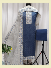 South Cotton With Print & Neck Hand Work & Ghera Printed Work