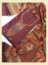 Pure Pashmina Shirt Jamawar Work