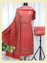 Pure Pashmina Shirt Jamawar Work