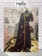 Stylista Design || Embroidered Velvet lehenga