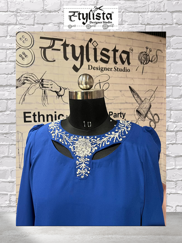 Stylista Design || Western Top With Hand Work