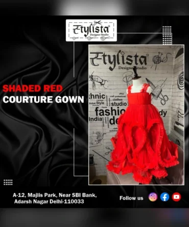 Red Courture Gown